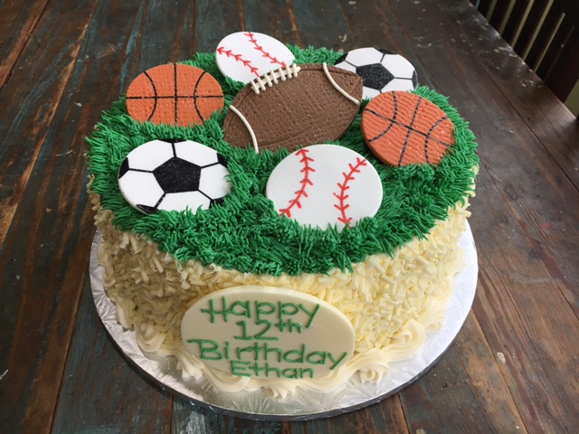 Second Life Marketplace - Sports Birthday Cake