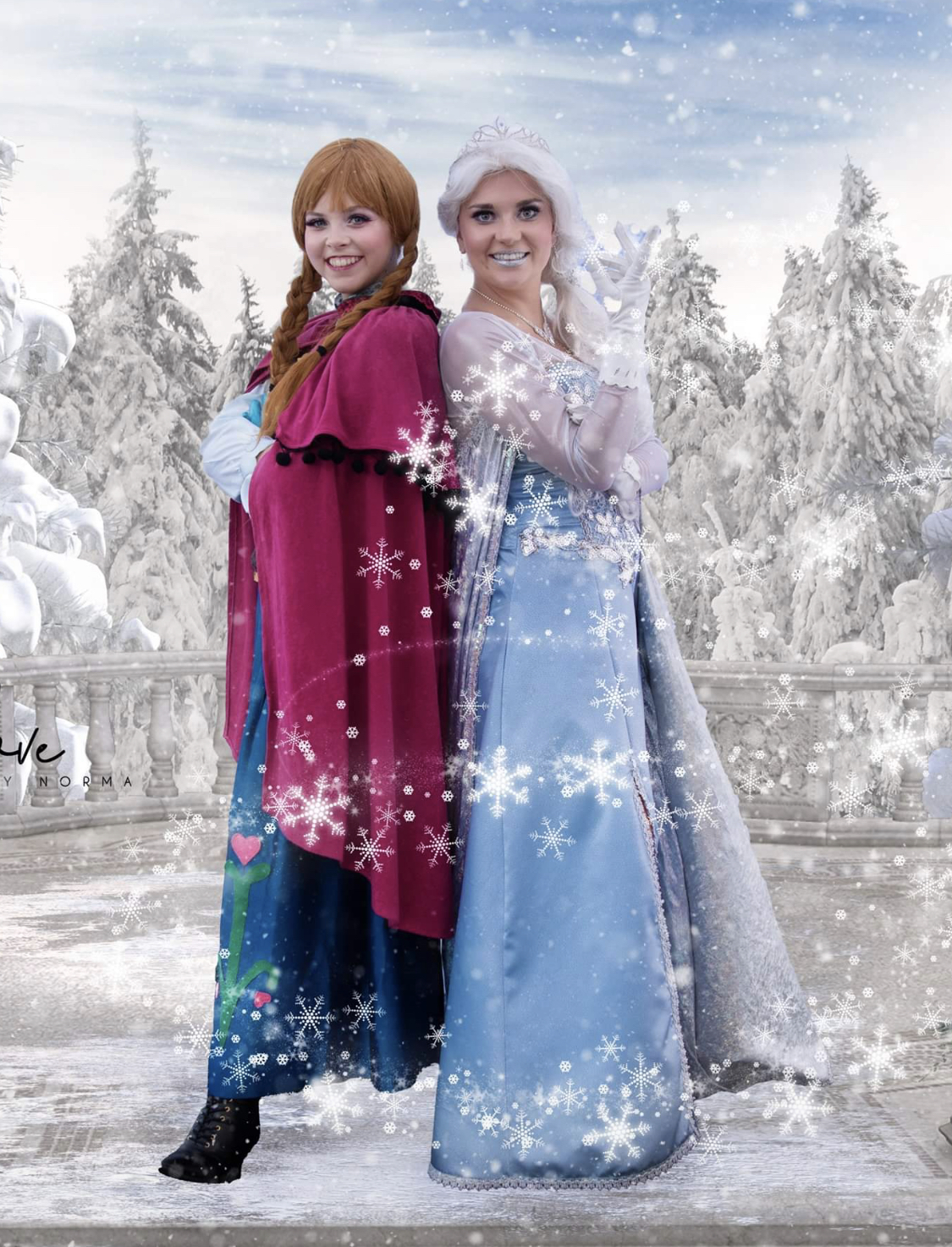 Anna and Elsa